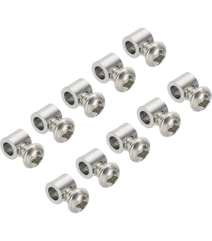 Morsetti Per Cavo In Acciaio - 20 Pezzi Per Fili Metallici, Corda E Stendibiancheria - Foto 7