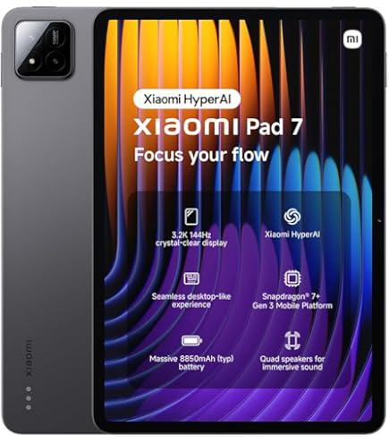 Xiaomi Pad 5-6+128GB Wi-Fi Tablet, 11