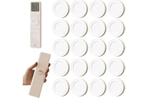 Korsaot Fernbedienung Halterung Magnet, 20er Set – Selbstklebender Magnetischer Halter für Fernbedienungen, Schlüssel & Geräte, Unsichtbare Wandhalterung, Ohne Bohren, Stark & Wiederverwendbar