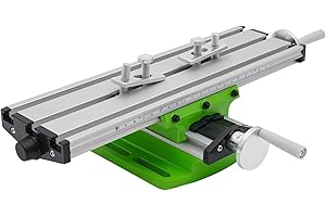 AOAPUMM Frästisch Arbeitstisch Maschine, Mini Multifunktion Arbeitstisch Fräsen Arbeiten Kreuztisch Fräsmaschine Verbundbohren Gleittisch