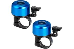 KOCOVIMI Bike Bell,Bike Bells for Adults and Kids,Crisp Loud Melodious Sound,Bicycle Bell with Loud and Crisp Clear Sound for Road and Mountain Bike Ring Bell