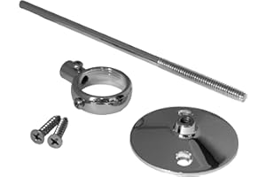 LASCO 03-5091 Duschstange Deckenstütze mit Halterung, 15,2 cm