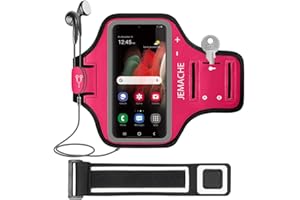 Galaxy S23 Ultra, S22 Ultra, S21 Ultra Sportarmband, JEMACHE Gym Laufen Übung Workouts Armband für Samsung Galaxy S23/S22/S21/S20 Ultra (5G) (Rosig)