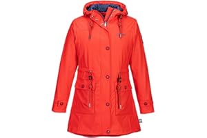 SCHIETWETTER Damen Regenjacke Silbersäbel Gerti, Friesennerz, verschweißte Nähte, winddicht und modisch