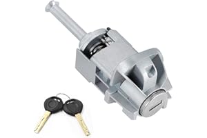 cantondz Türschloss Schlüsselsatz 51217019975 Türschloss Schließzylinder Reparatursatz MIT 2 SCHLÜSSEL Vorne Links Kompatibel mit BMW 3er X5 X3 E46 51217019976