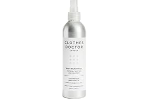 CLOTHES DOCTOR Knitwear Mist Cedarwood and Vanilla - Hated By Moths, Refresh, Scent & Soften | Spray onto Wool Cashmere Mohair Angora & Mixed Yarn Knitwear | Natural Ingredients Vegan Biodegradable Made in Britain