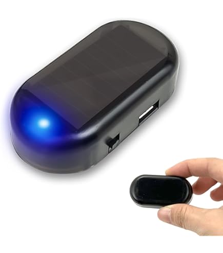 Adesivi Allarme GPS Anti-Furto Per Auto - 4 Pezzi, Applicazione Interna Vetri, Ideali Per Auto, Moto, Camper E Bici, Colore Nero - Foto 3