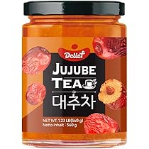 Delief Korean Traditional Fruit Tea Paste – 560g Jar – Choose from