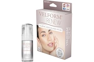 ‎GENIUS Genius Velform Renew Kollagen Booster Gesichtsmaske Set 22 tlg, Collagen Gesicht Anti Aging Maske für die Schönheit, Kollagen Patches mit Spray