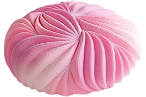 DINARA KASKO Silikonowa forma do pieczenia ciast z musem, kwadratowe i okrągłe formy silikonowe, 20 cm, forma do ciasta w kształcie serca, do pieczenia i zamrażania