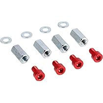 Kettenspanner Set Für Simson - 2x Verstärkte Spanner Für S51, Schwalbe, SR50 (verzinkt, M6)