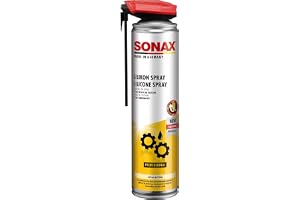 SONAX SILIKONSPRAY (400 ml) – silikonsmörjmedel kan användas på bilantenn, soltak, sätesskenor, gångjärn etc. Transparent och