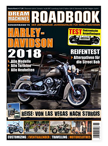 Preisvergleich Produktbild DREAM-MACHINES Roadbook 2018