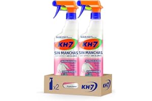 KH-7 Sin Manchas Sin Olores Oxy, Quitamanchas Prelavado para Ropa, Máxima Eficacia contra cualquier Mancha, Se aplica directo a la Mancha - Pulverizador 750ml, 2 unidades