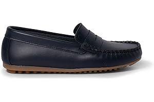 Pisamonas Mocasines Niño Cuero Antifaz