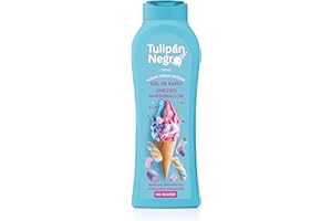 TULIPAN NEGRO Tulipán Negro - Gel de Baño Hidratante Unicorn Marshmallow 650 ml, Intensamente Perfumado