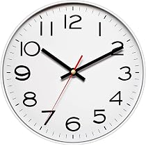 Orologio Da Parete 2D A Mozzo Ruota Auto 35 Cm | Silenzioso, Senza Ticchettio, Design Moderno In Legno E PP