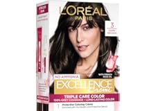 L'Oréal Paris Permanent Hair Colour, Radiant At-Home Hair Colour with up to 100% Grey Coverage, Pro-Keratin, Up to 8 Weeks of