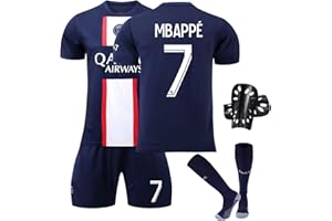 Ronronner Fußballtrikot für Kinder,Fußballtrikot,Fußball T-Shirt und Shorts, Fußballbekleidung Nr. 7,Jungen-Fußballkleidung mit Socken für Erwachsene