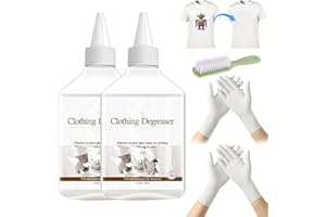 MENUY Druckecke Flockentferner, Flockentferner Beflockung Textilien, Mild und Reizfrei, Starke Kleberentfernung Ohne Spuren Zu Hinterlassen, Geeignet zur Entfernung von Fehldrucken auf Textilien, Glaskleber