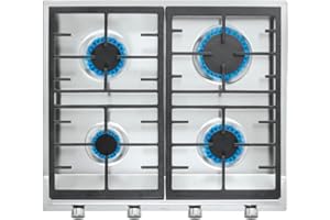 Teka EX 60 1 4 g auf dem Nat eingebaut Gas Edelstahl