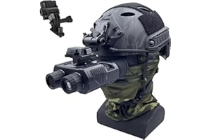 SUZLAZYR Visori notturni con Effetto Visione 3D - Binocolo per Visione Notturna Montato sulla Testa per Adulti, Zoom Digitale 8X, 1312FT, Include Una Scheda SD da 32 GB