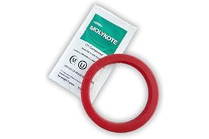 verybarista Junta hecha para máquinas espresso E61. Junta Cafelat de 8 mm y grasa Molykote 111. Compatible con Rocket Espresso, ECM, Quickmill, Vibiemme, Lelit 58 mm, Wega, San Remo.