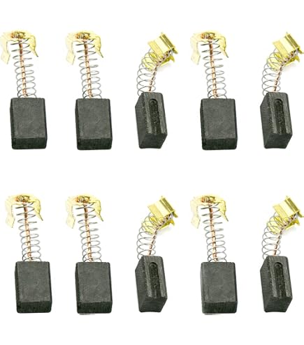 Balais De Charbon Pour Souffleur Makita UB1103 - 2 Paires, 5x11x17 Mm, Remplacement Facile