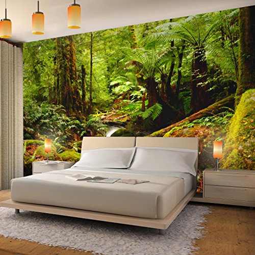 Fototapete Wald 308 x 220 cm – Vliestapete – Wandtapete – Vlies Phototapete – Wand – Wandbilder XXL – !!! 100% MADE IN GERMANY !!! Runa Tapete 9037010b - 3