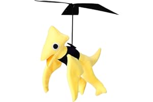 FASTEXX Rainbow Friends, Rainbow Friends Plush Chapter 2 Cyan and Yellow Soft Stuffed Toy, Rainbow Friends Toy, Cute and Funny Gift for Girls, Boys, Kids Friends, Perfect for Playing