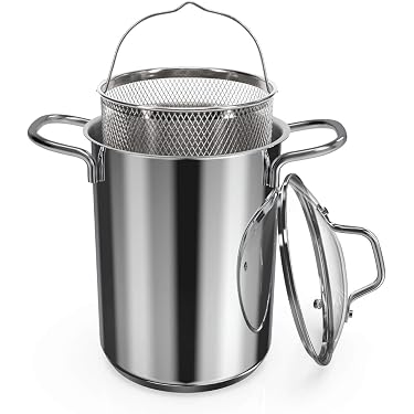 Rohe Germany Cuiseur à Asperges Fierenza 16 Cm - Casserole Inox Avec Insert Et Couvercle Verre - Cuisson Parfaite Induction Tous Feux