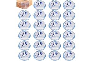 DOULEIN Paraspigoli per Bambini，24 Pezzi Protezioni per Angoli Trasparenti Protezione D'Angolo per Neonati e Bambini Spigoli Sicurezza Proteggi Spigoli Bambini