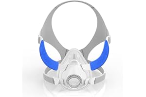 Upgraded Set Compatible with Airfit F20 Large, Replacement Headstrap Frame Assembly, Secure Seal & Optimized Comfort with Advanced Cushion, Great-Value Supplies by BlessEase (Elbow Not Included)