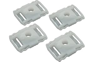 Bross Auto Parts BWR5009FBA Clips de Pivot coulissant de lève-vitre, 4 pièces, Compatible avec Renault Fluence Renault Samsung SM3 2009-On