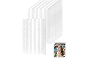 XdealCozyxc 5100 Pcs Photo Corners Clear Self Adhesive, Photo Corner Stickers for DIY Craft Picture Scrap Book Mounting Albums Journal