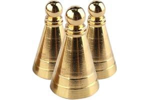 Cabilock Ensemble De 3 Moules À Cônes en Laiton pour Fabrication D'Encens DIY Accessoires Salon De Thé Outils Professionnels pour Création Cône Encens