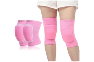 AYNKH 1 Pair Stretchy Knee Pads, Soft Brace Breathable Sleeve Protective for Men Women Kids Dance Volleyball Football Yoga Tennis Cycling Jogging
