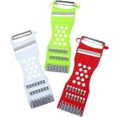 safestore 5 in 1 &Ccedil;ok Fonksiyonlu Sebze Meyve Soyucu Dilimleyici 5 in 1 Rende Sarımsak Ezici