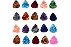 FRANCE EN STOCK 20 Mediators pour guitares et basses - 0,71 mm