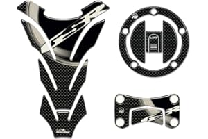 Resin Bike Autocollant Moto Compatibles avec Suzuki GSR 2006-2010. Protection de Réservoir Contre Les Chocs et Les Éraflures. Kit Autocollants 3D Résinés – Made in Italy