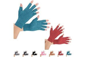 Guantes para la artritis Brace Master One, guantes de compresión y calor para las manos, articulación de los dedos, alivio del dolor reumatoide, osteoartritis, RSI, túnel carpiano, mujeres