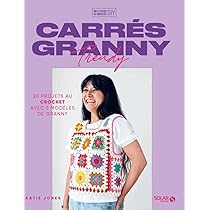 Bldrwer Granny Square Crochet Français, Livre Granny Au Crochet En
