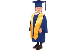GRADUATION ATTIRE Children's Nursery Graduation Gown, Cap and Stole - Matte
