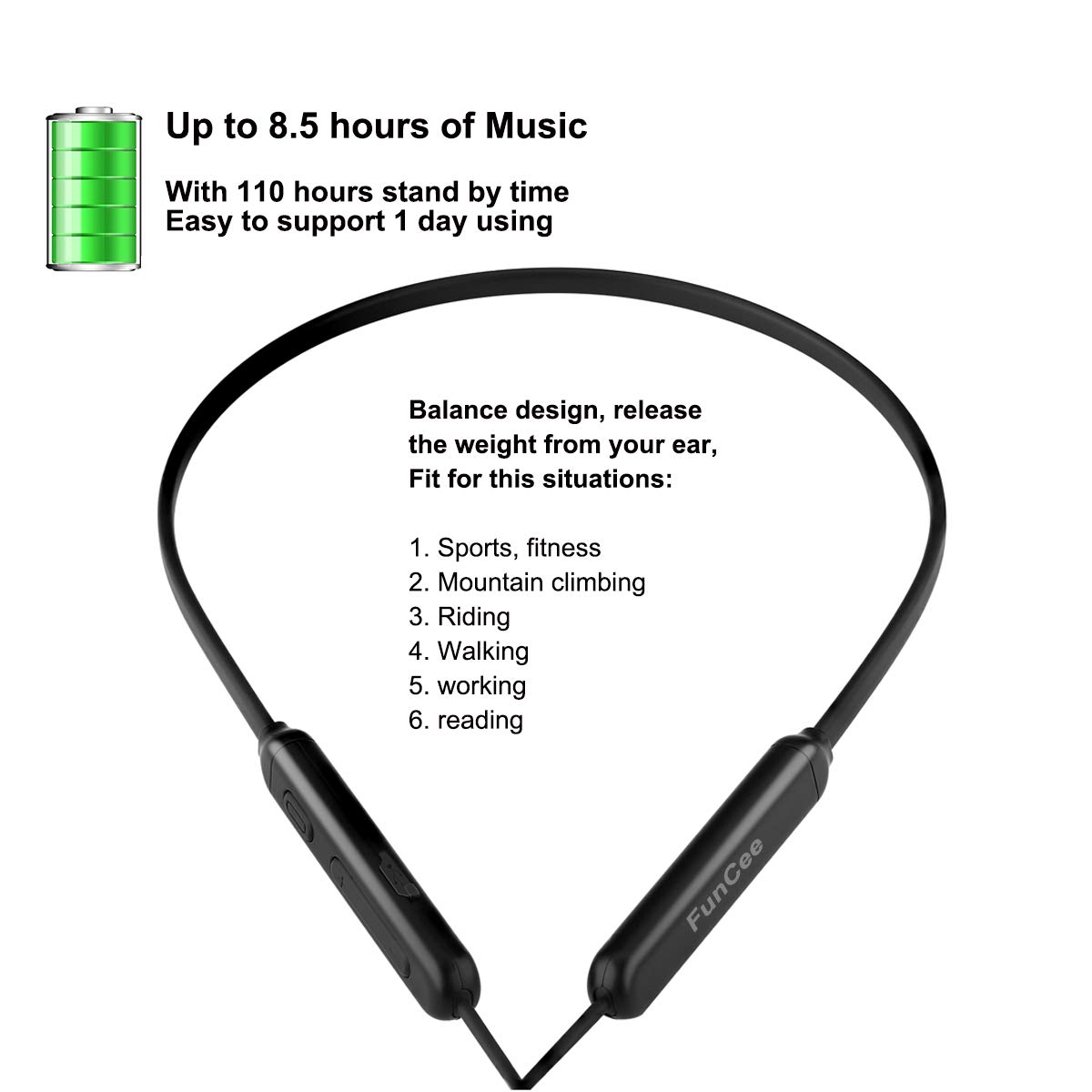 FunCee-Auriculares-Bluetooth-50-impermeables-IPX5-compatibles-HiFi-7-9-Horas-de-juego-graves-intensos-Auriculares-inalmbricos-para-deporte-micrfono-incorporado-para-iPhone-Android-Samsung-iPad