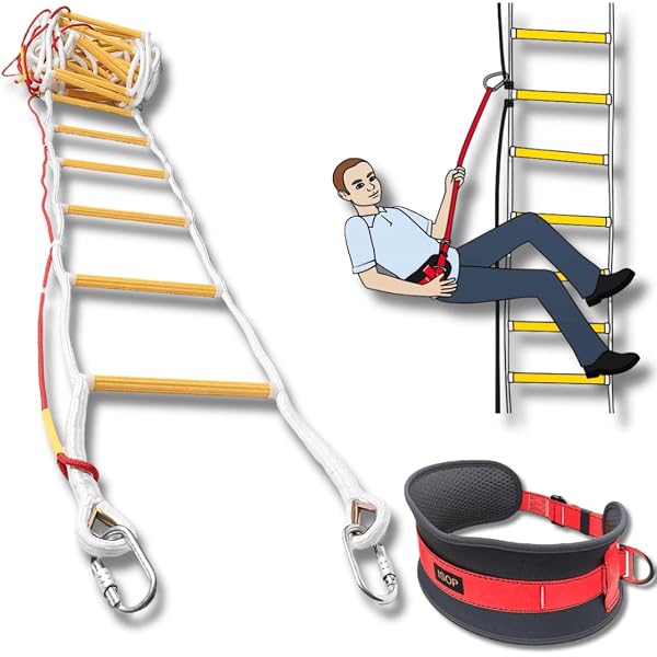 Ownant Ceinture d'escalade pour enfants - Protection contre les chutes - Pour l'alpinisme, l'escalade des arbres, les enfants, les femmes et les hommes (1 ,6 m Ownant Ceinture d'escalade pour enfants - Protection contre les chutes - Pour l'alpinisme, l'escalade des arbres, les enfants, les femmes et les hommes (1 ,6 m