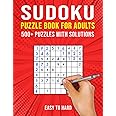 Independently published Suduko Puzzle Book for Adults: Easy to Hard | 500+ Puzzles