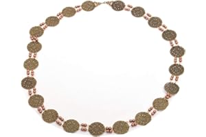 GRACEART Tudors Dynasty Necklace Chain of Office Livery Collar For Medieval Clothes