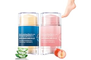 EHIOG Lot de 2 Stick Réparateur pour Talons Gercés – Crème Pieds Très Secs et Crevassés, Hydratante et Nourrissante, Soin Réparateur Anti-Fissures