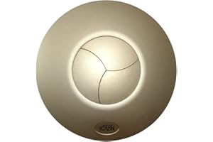 Airflow iCON 60 Fan Cover in Elegant Sandstone (Gold) – Perfect to Match Your Premium Décor – Compatible with iCON 60 Extractor Fan