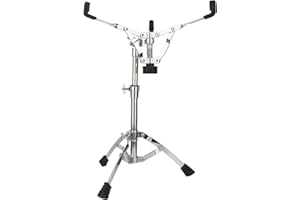 GERMERSE Soporte de batería, Soporte de batería portátil Ajustable, Soporte de percusión de Metal Profesional Resistente para Instrumentos de percusión de músicos, Kit de batería para Adultos